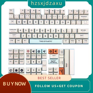 【hzsxjdzaxu】ปุ่มกดคีย์บอร์ด พลาสติก 127 คีย์ สําหรับ Cherry MX Switch Mechanical Keyboard Anne Pro 2 GK61