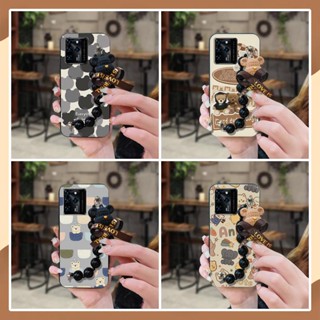 phone case Black pearl pendant Phone Case For ZTE Balde V30 Waterproof protective case Anti-knock soft case Back Cover