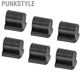 Punkstyle 7Pcs Horn Piston Rubber Pad Noise Resistant Valve For Euphonic Tuba Wit