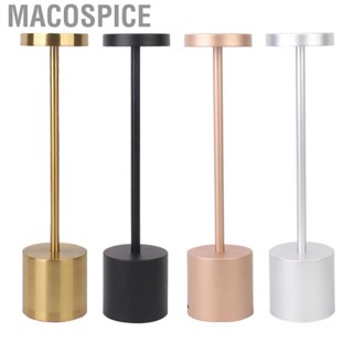 Macospice 3 Color Table Lamp  Ambient Eye Protection Touch Control I Shape  Light for Restaurant Bar