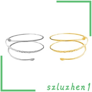 [Szluzhen1] กําไลข้อมือโลหะ สไตล์มินิมอล สีทอง