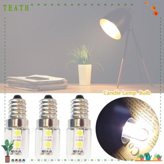 Teath หลอดไฟเทียน ขนาดเล็ก 12V24V110V220V|โคมไฟอโรมา Led T18S สําหรับตกแต่งบ้าน