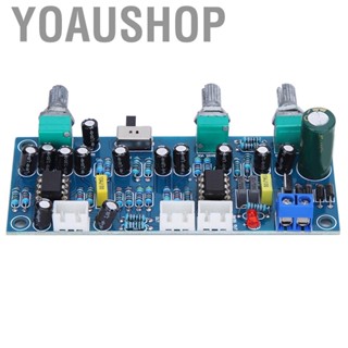 Yoaushop Preamp Board 2.1 Channel Subwoofer Low Pass Filter Amplifier Circuit VRY