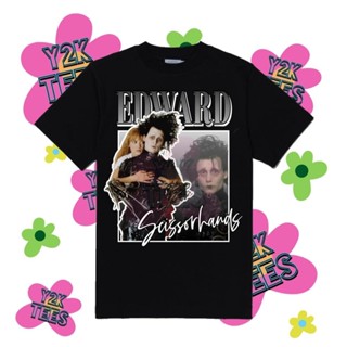 GILDAN ใหม่ล่าสุด เสื้อยืด ผ้าฝ้าย 100% พิมพ์ลายกราฟฟิค Edward Scissorhands 90S แฟชั่น สําหรับผู้ชายSize S-5XL