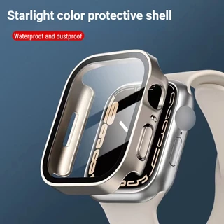 เคสกันน้ํากันกระแทก Apple Watch Series 10/7/8/9/6/5/4/3/2/SE/พิเศษ 46/42/49/45/41/44/40 มม. พร้อมกระจกกันรอยหน้าจอ