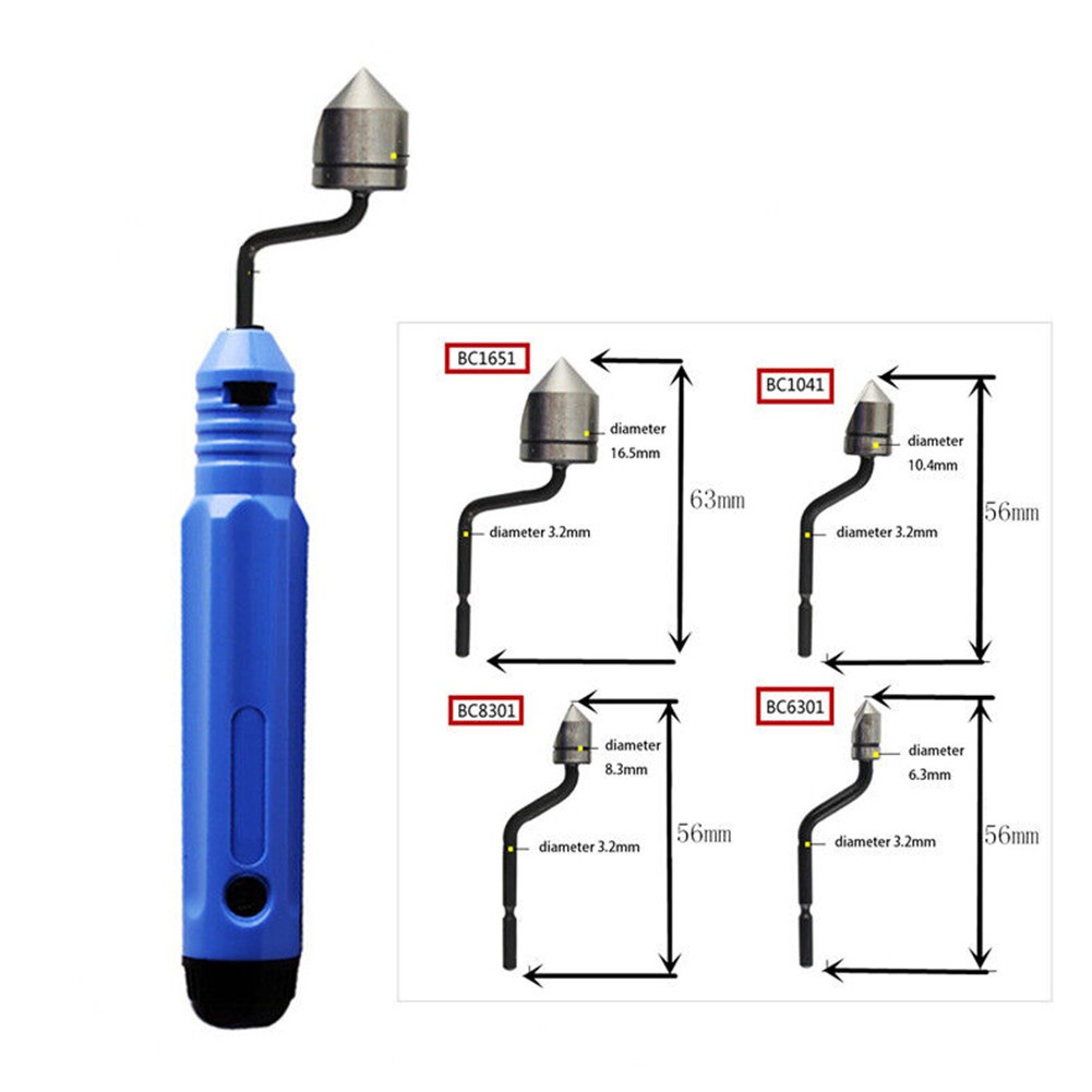 [Sunnylife ] Nb hole deburring tool handle + BC6301/8301/1041/1651 ชุดหัวตัด Chamfering