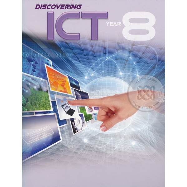 Bundanjai (หนังสือภาษา) Discovering ICT 8 : Textbook (P)
