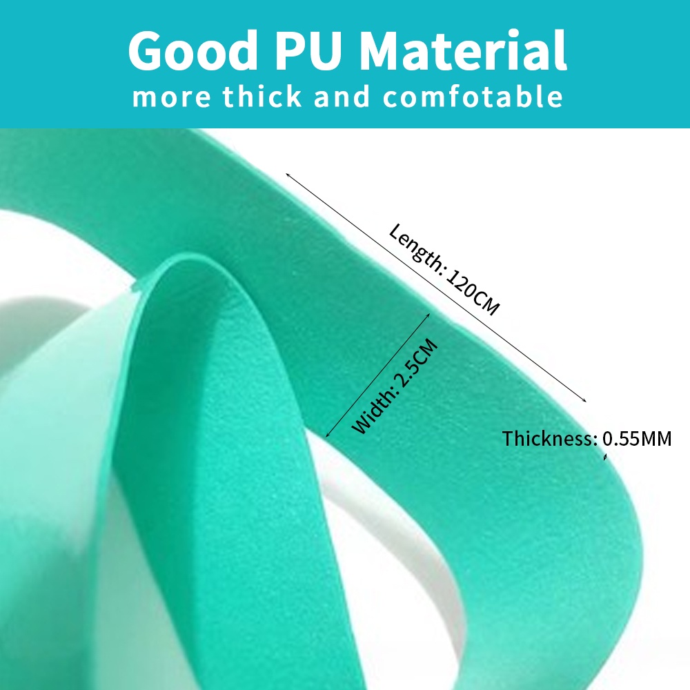 เทปพันด้ามจับไม้เทนนิส แบดมินตัน กันลื่น ดูดซับเหงื่อ สีแคนดี้ พร้อมกาว และกาว สําหรับพันคันเบ็ดตกปลา - รูปที่ 3