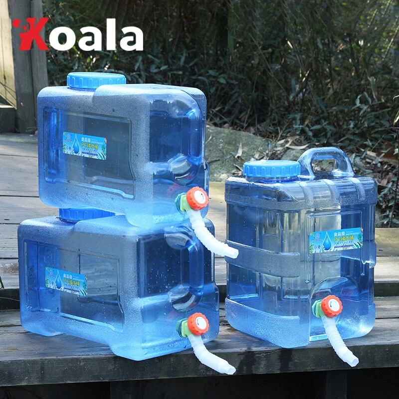 KOALA 5/12/15/22L ถังน้ำแคมป์ปิ้ง ถังน้ําแบบพกพา เกรดอาหาร ขนาด สําหรับตั้งแคมป์ เดินป่า ตกปลา ถังน้ําแข็งแคมป์ปิ้ง