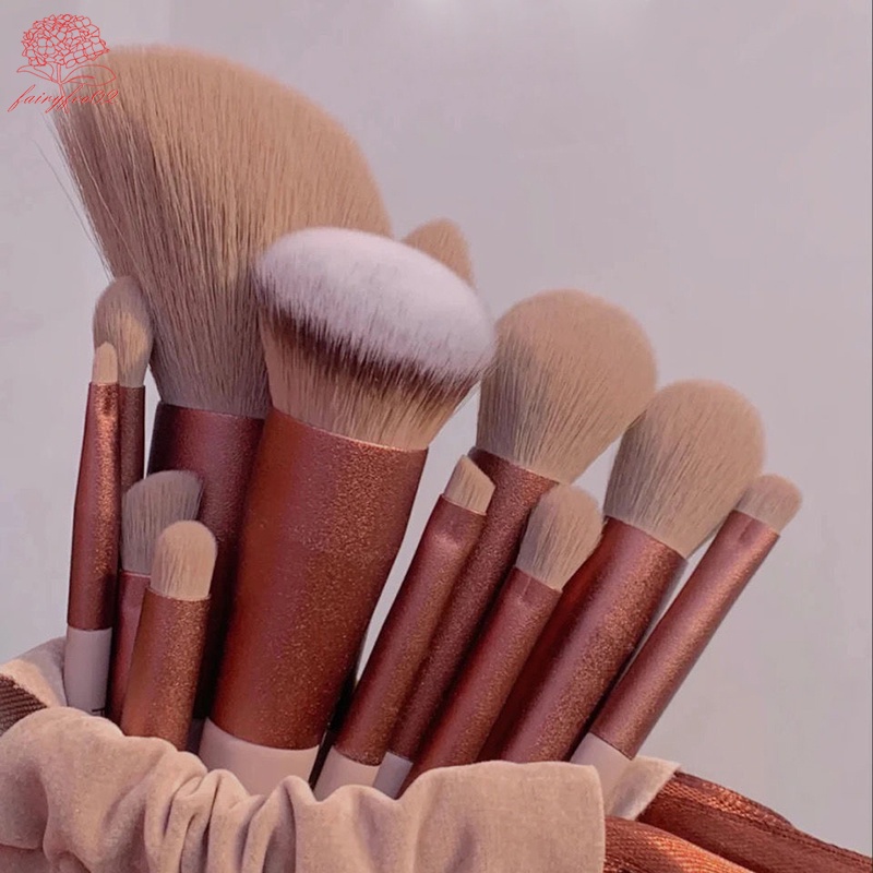 ชุดแปรงแต่งหน้า ขนปุยนุ่ม 8 ชิ้น 13 ชิ้น