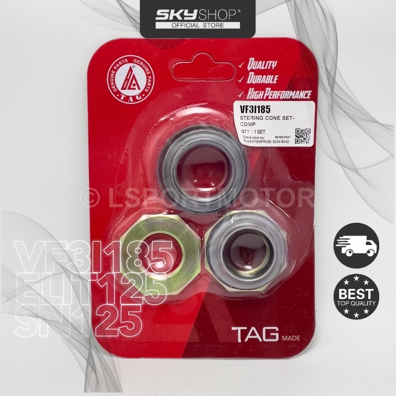 SYM VF3I 185 / ELIT125 / SN125 STERING CONE SET (COMPLETE) STEERING (S)