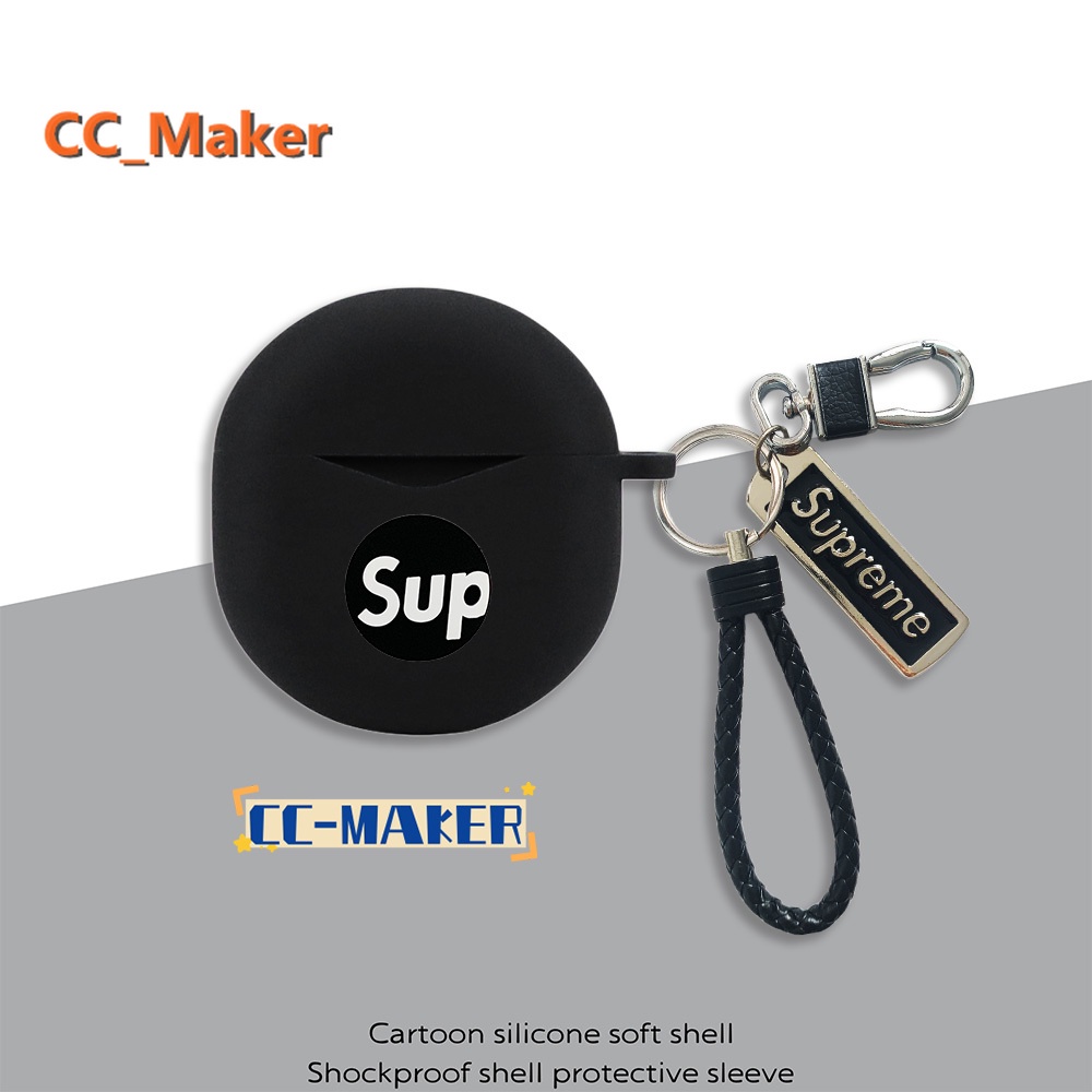 For EDIFIER X2S Case Cartoon Stitch Keychain Pendant Cute Dinosaur EDIFIER X2S Silicone Soft Case ED