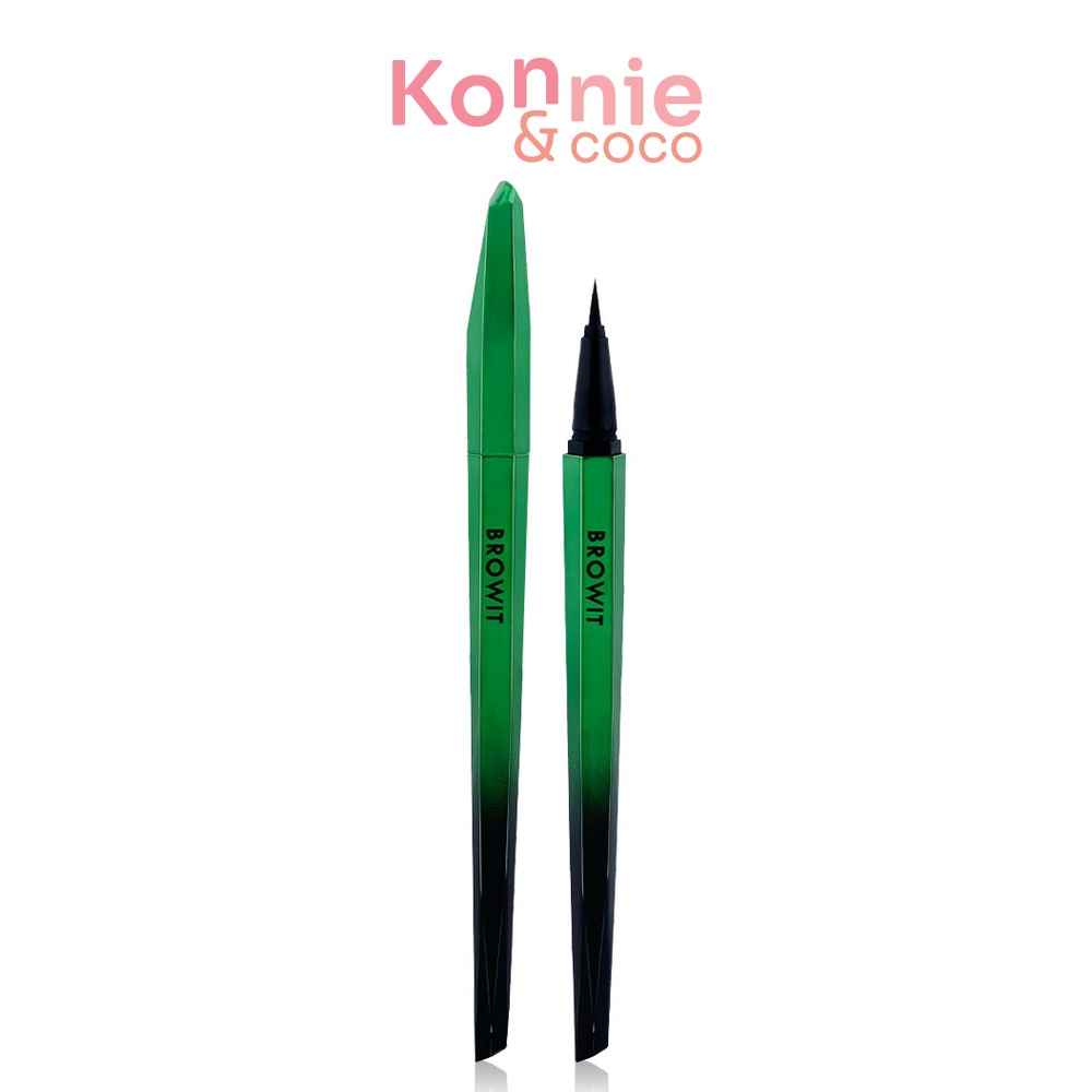 Browit Aurora Long Stay Eyeliner 0.5g บราวอิท อายไลเนอร์หัวพู่กัน.