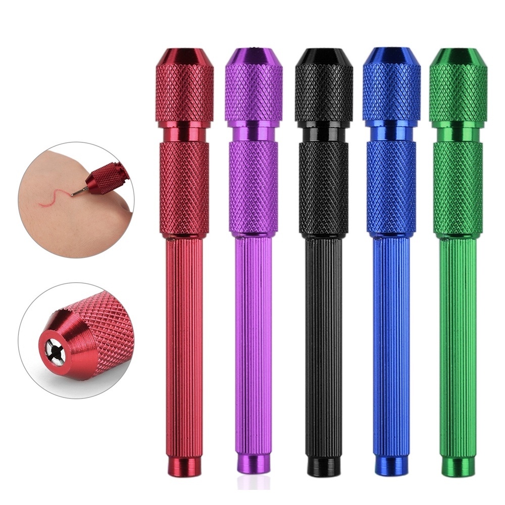 1pcs อุปกรณ์สัก Tattoo Marker ปากกาสักไส้ปากกาโอนปลอกปากก