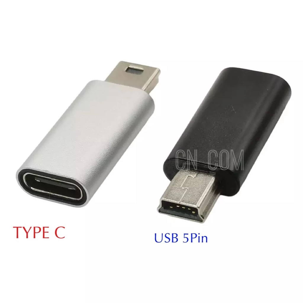 USB C To Mini USB 2.0ประเภท C หญิงไปยัง Mini USB ชายแปลงสำหรับ GoPro MP3เครื่องเล่น dash Camกล้องGPS thumbnail 8