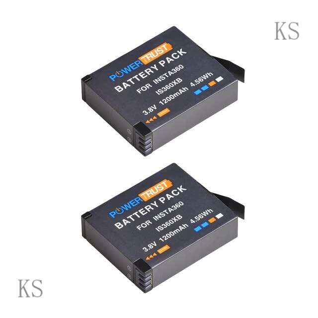 KS PowerTrust 1200mAh Replacement ONE X Battery for Insta360 ONE X Camera