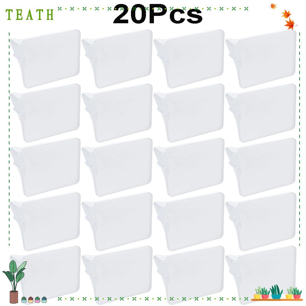 Teath ฉากกั้นตู้เย็น พลาสติก ติดตั้งง่าย ทนทาน 20 ชิ้น