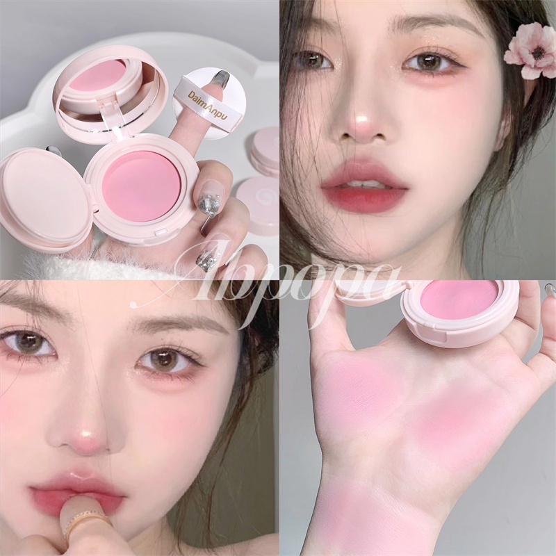 Daimanpu Softly Pigmented Blush Cream ติดทนนาน 8 สี