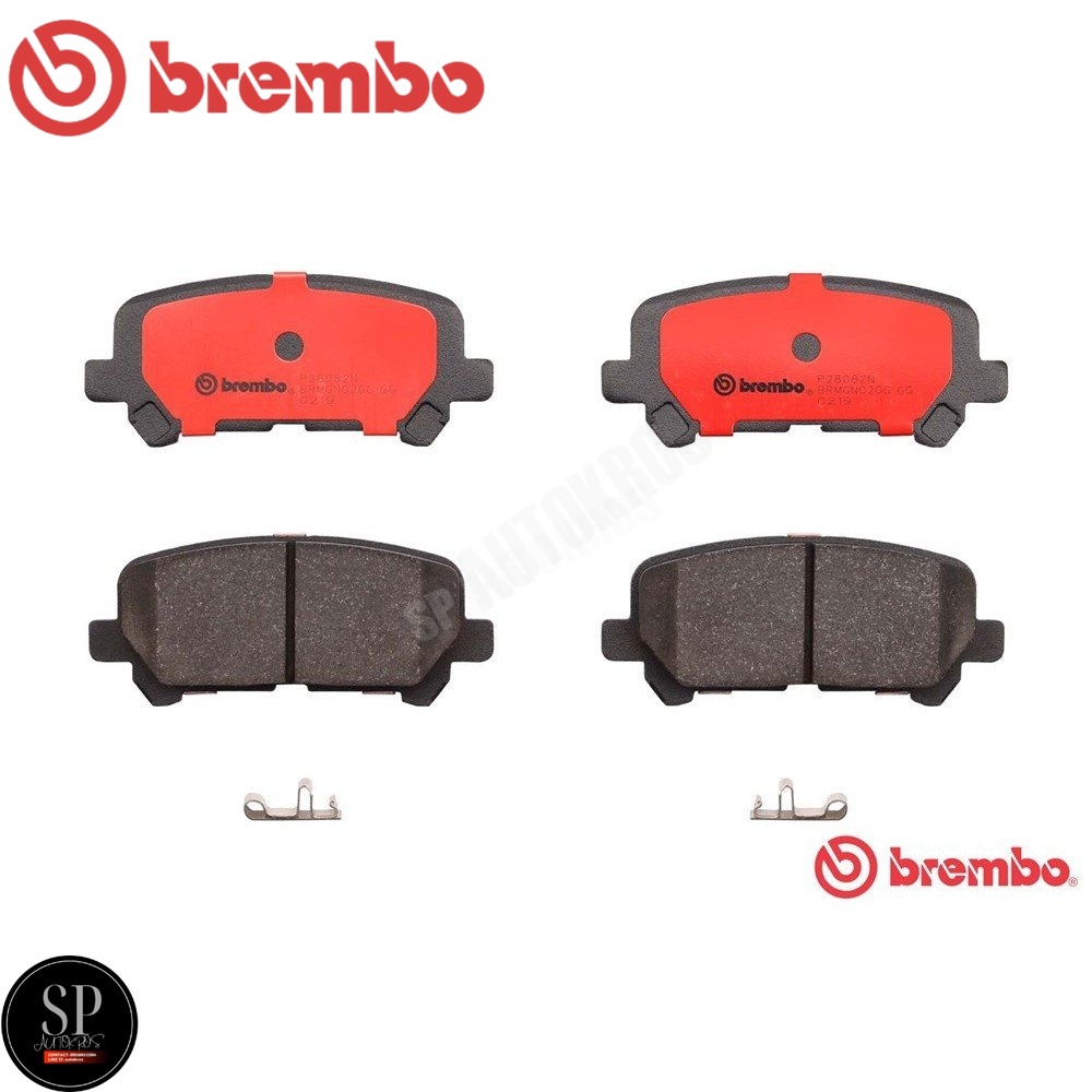 BREMBO ผ้าดิสเบรคหลัง MU-X 4x2 4x4 (2.5 3.0) ปี13-16, MU-X 4x2 4x4 (1.9 3.0) ปี16->, TRAILBLAZER (2.