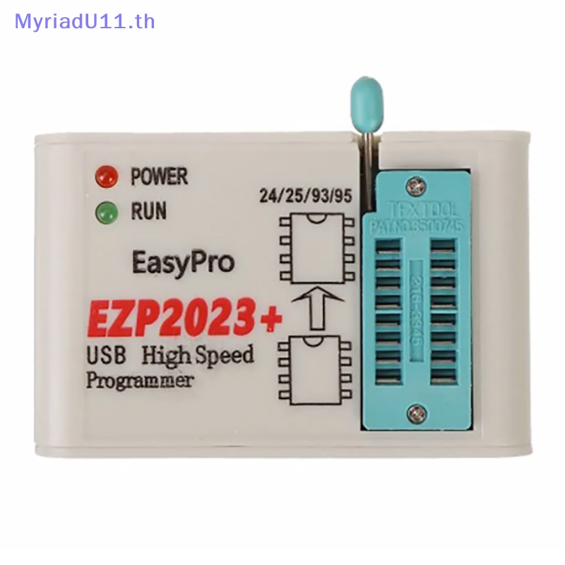 Myriadu EZP2023 โปรแกรมเมอร์ USB SPI ความเร็วสูง และอะแดปเตอร์ 12 ชิ้น รองรับชิปออฟไลน์ 24 25 26 93 25T80 EEPROM 25 Flash Bios Burn