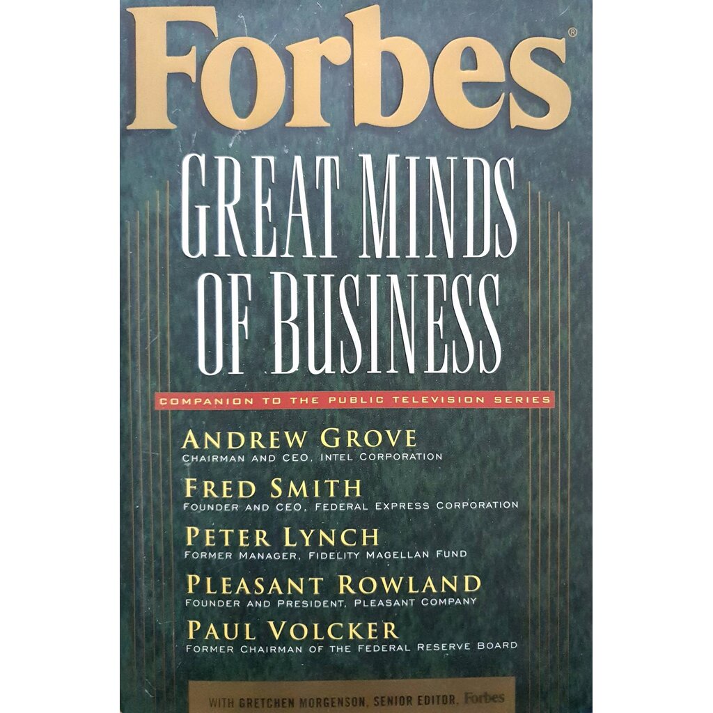 Forbes Great Minds of Business by Fred Smith (Hardcover)