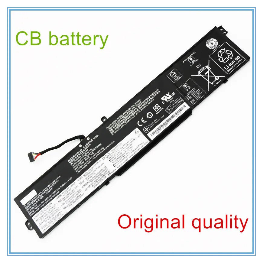 แบตเตอรี่แล็ปท็อป Laptop batteries  L17M3PB1 L17C3PB0 3ICP6/54/90 L17L3PB0 11.4V 45Wh