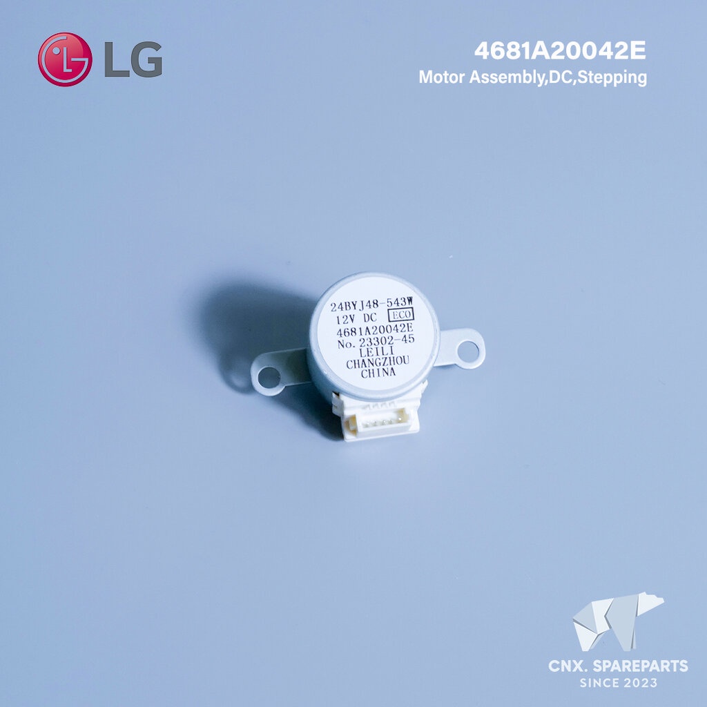 4681A20042E (ใช้แทน 4681A20042G) มอเตอร์สวิงแอร์ LG มอเตอร์สวิงแอร์แอลจี อะไหล่แท้เบิกศูนย์