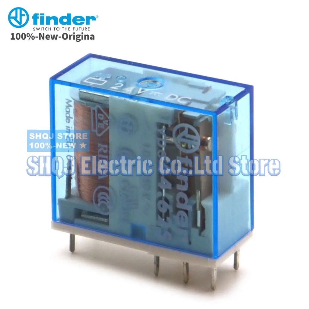Finder รีเลย์ 100% 44.62S 24VDC 44.62.7.024.0000 24V 10A 8PIN 2CO 1 ชิ้น