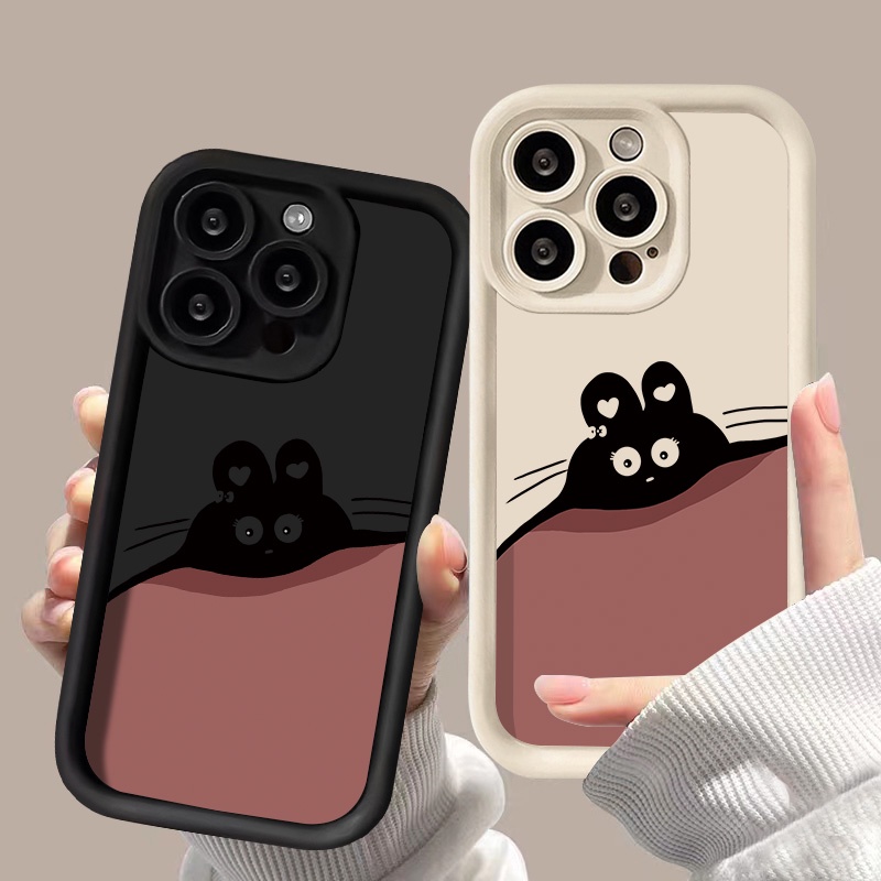 เคสโทรศัพท์มือถือ แบบนิ่ม For iphone 11 13 14 15 Pro Max 12 XS MAX 12 pro 13 pro max 14 plus XR 6 7 8 plus สัตว์ประหลาด