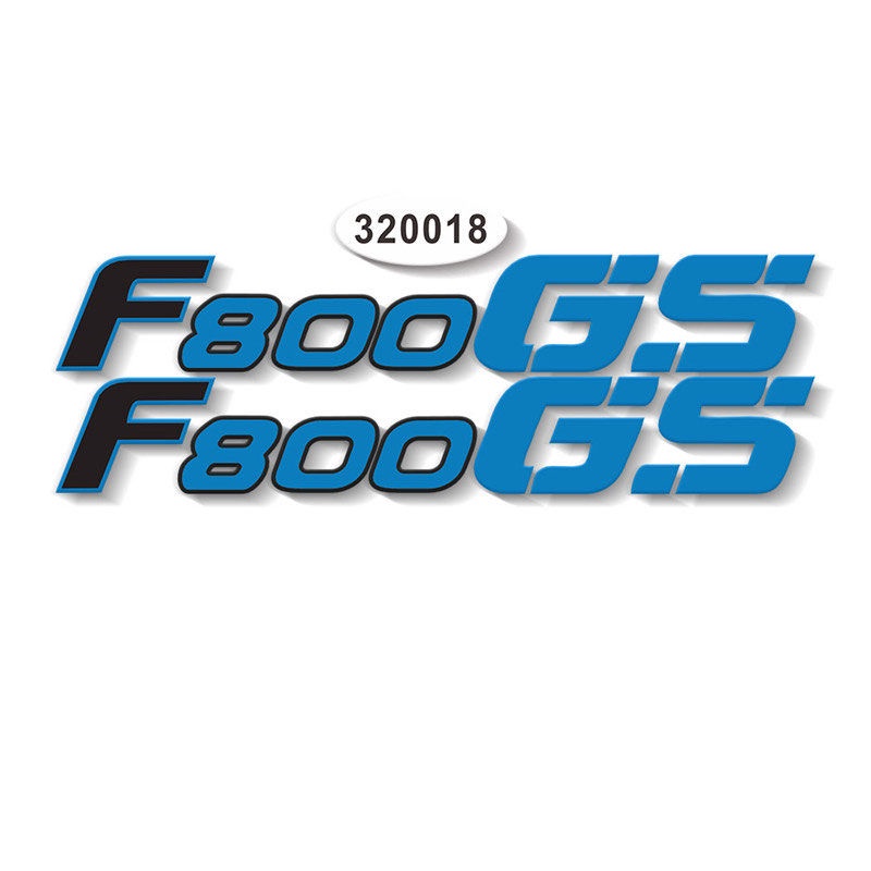 Bmw F800GS Letter Sticker Motorcycle Reflective Sticker Color Film Fuel Tank Sticker