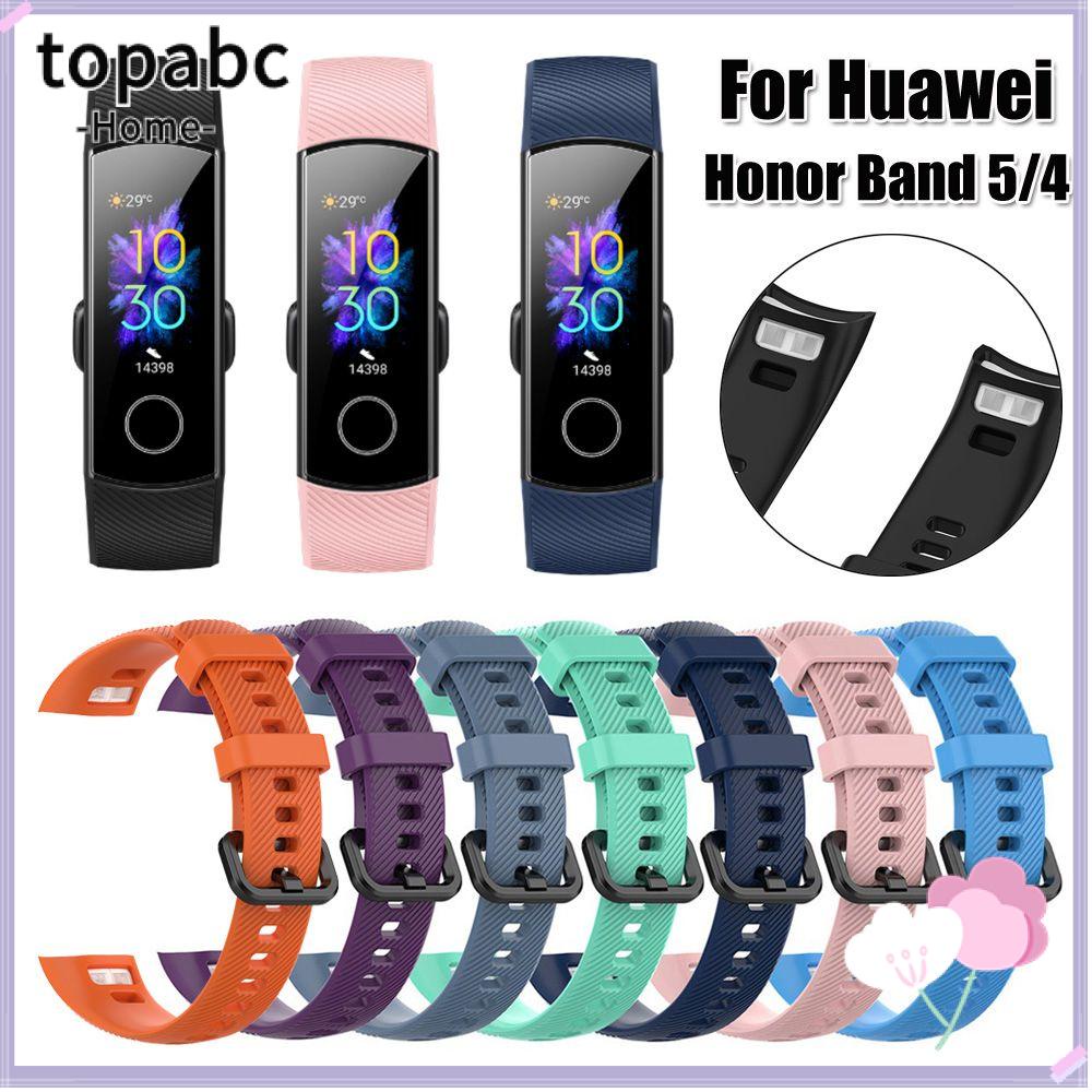 Topabc สายรัดข้อมือสำหรับ Huawei Honor Band 5 4