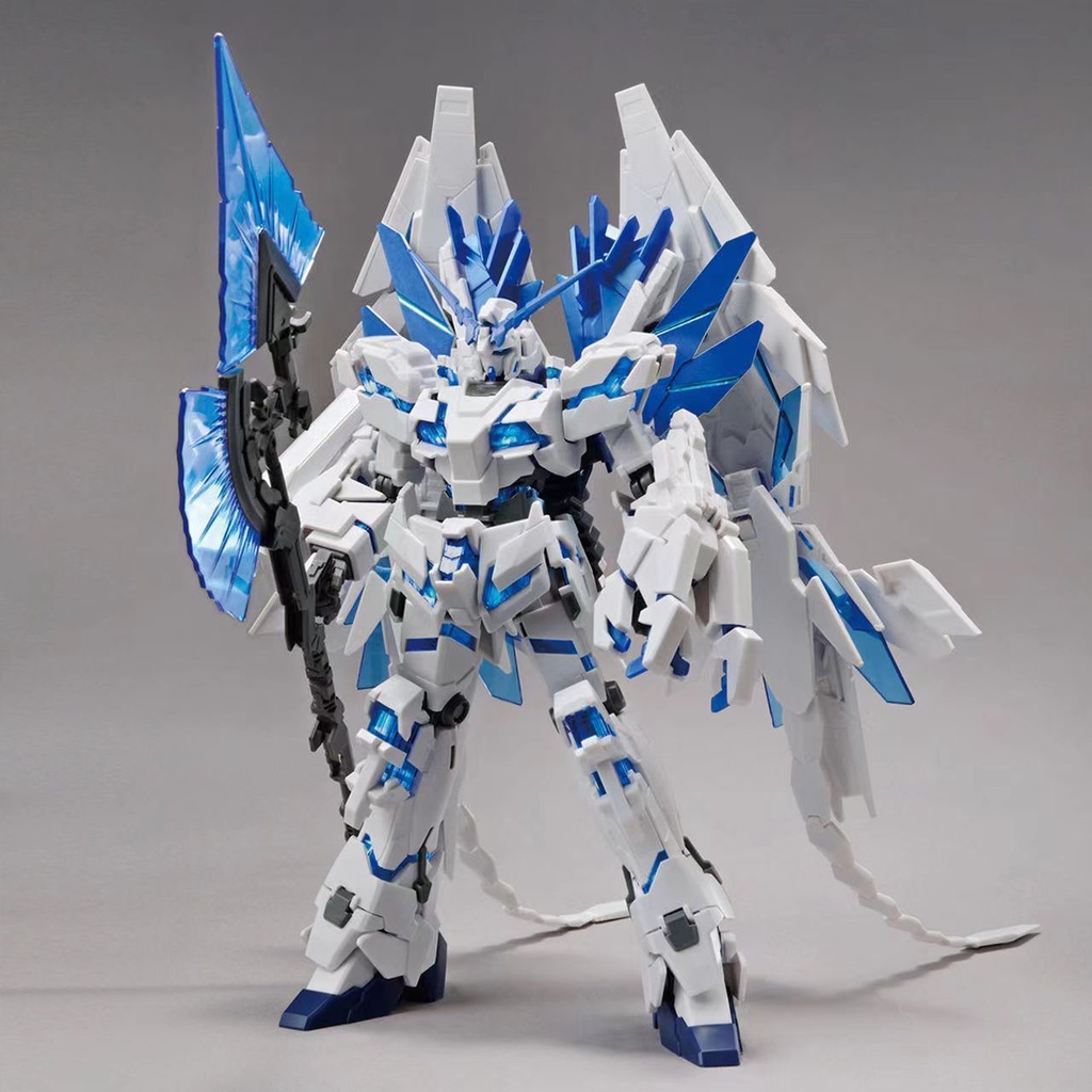 โมเดลกันดั้ม HG Perfect Unicorn 1/144 Base Limited Destruction Mode ของเล่นสําหรับเด็กผู้ชาย