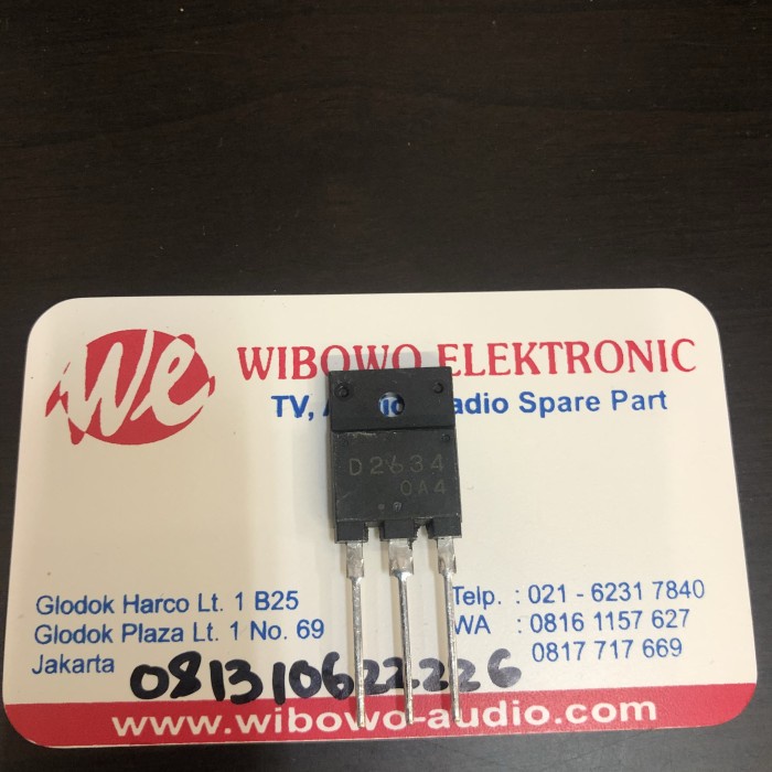 ทรานซิสเตอร์ D2634 ORIGINAL D 2634 JI27