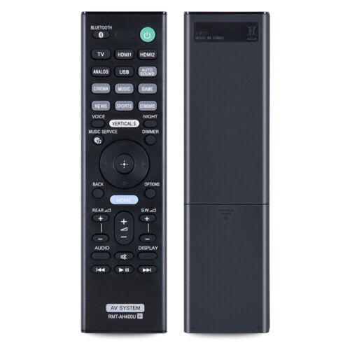 ใหม่ RMT-AH400U สําหรับ Sony Sound Bar ระบบ AV รีโมทคอนโทรล SA-WZF9 HT-Z9F SA-Z9F