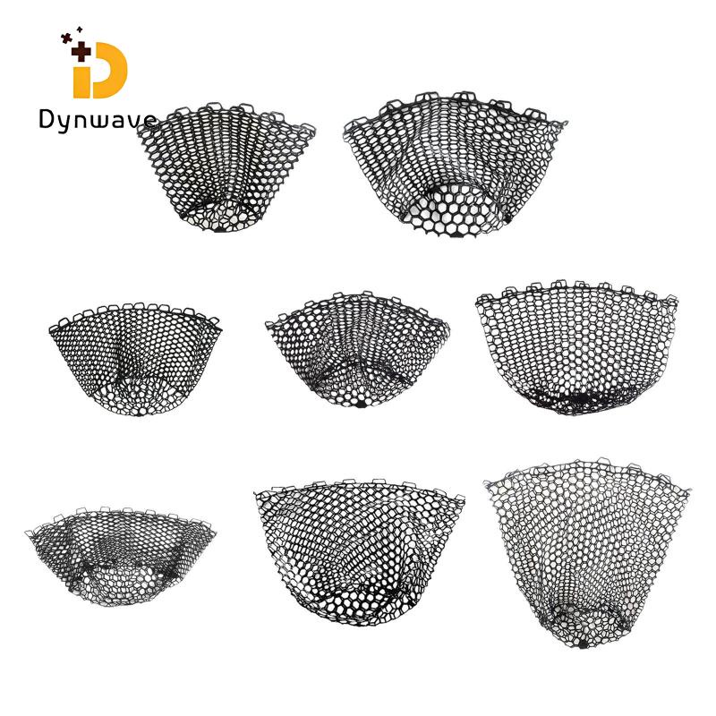 Dynwave กระเป๋าตาข่ายซิลิโคน แบบพกพา ที่ทนทาน สําหรับใส่เครื่องมือตกปลา