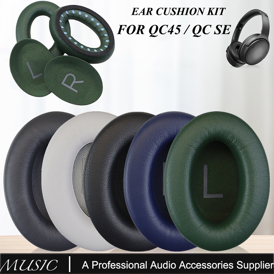 【1 คู่】qc45 ชุดเบาะหูฟัง แบบเปลี่ยน สําหรับ Bose QuietComfort 45 QC45 Quiet Comfort SE