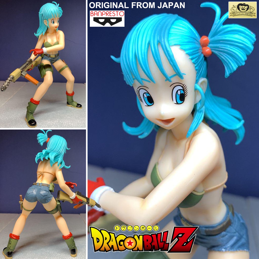 Model Figure งานแท้ Original ฟิกเกอร์ โมเดล แมวทอง  Ichiban Kuji จาก Dragon Ball Z ดราก้อนบอล  Bulma บลูม่า lucky