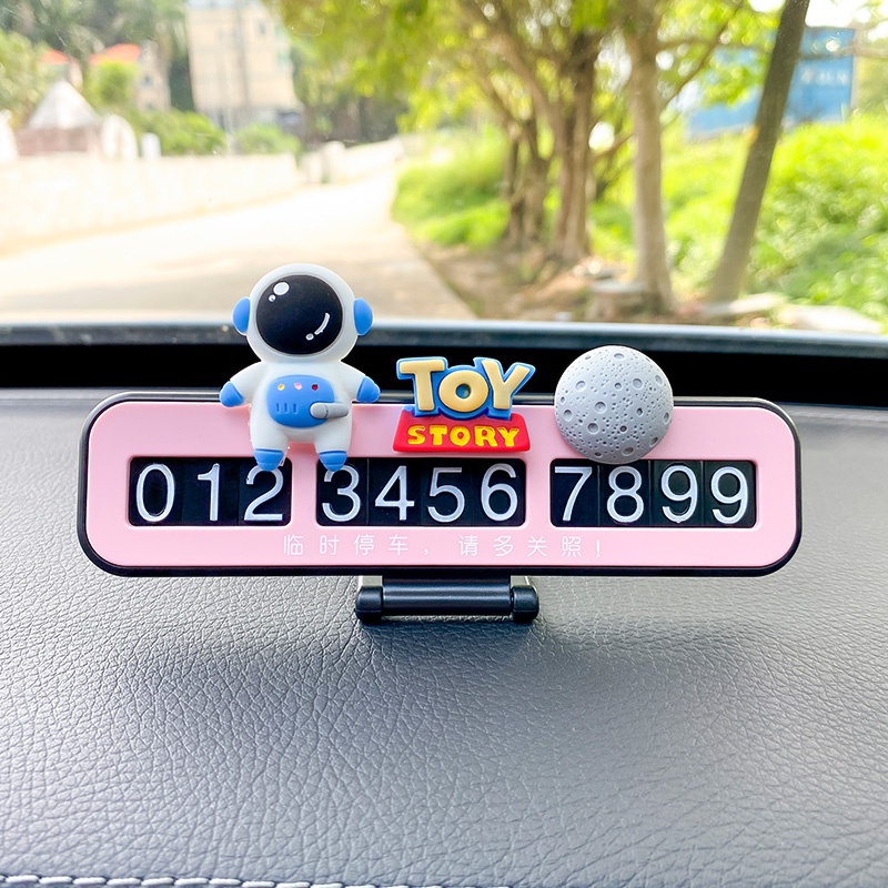 ใหม่ 2024! ป้ายหมายเลขโทรศัพท์ รูปกระต่ายน่ารัก DIY อุปกรณ์เสริม สําหรับตกแต่งภายในรถยนต์