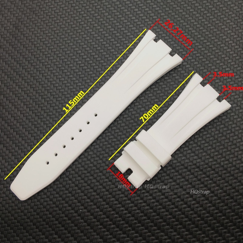 สายนาฬิกาข้อมือ ยางซิลิโคน 27 มม. 18 มม. แบบเปลี่ยน สําหรับ AP Watch Band GA2100