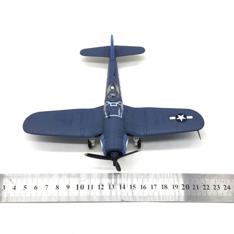 โมเดลเครื่องบินรบโจรสลัด Us Navy F4u Pirate Ship-Based Land-Based 1:72 ของขวัญ สําหรับตกแต่ง