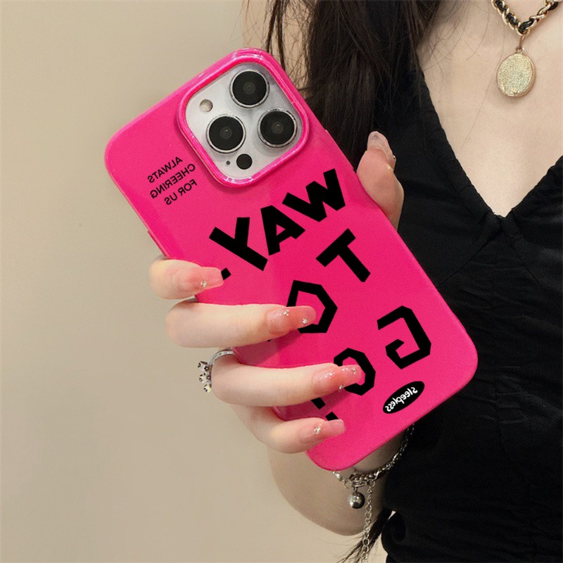 เคสโทรศัพท์ For iPhone 11 15 Pro Max 14 12 13 Pro Max 6 8 7 Plus XS Max XR เคสซิลิโคนป้องกันโทรศัพท์มือถือตก INS Case