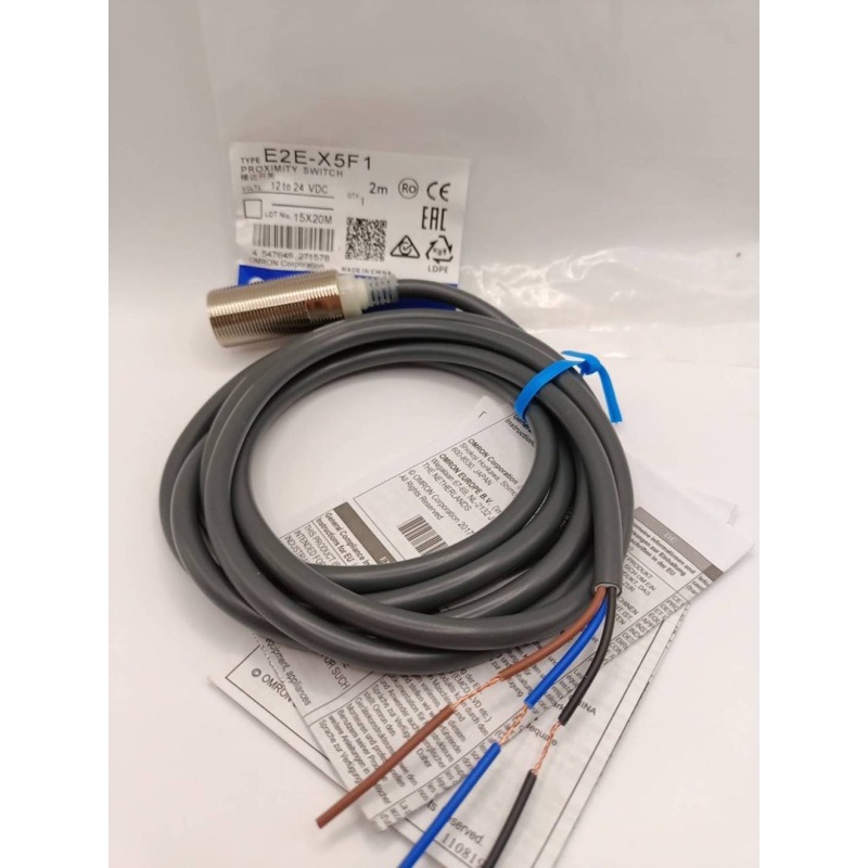 ทักเชท PROXIMITY OMRON E2E-X5F1  พร้อมส่งในไทย มีราคาส่ง