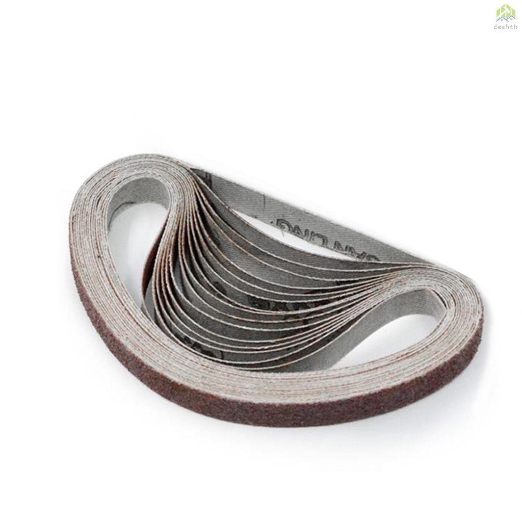 10 ชิ้น 10x330 มิลลิเมตรสายพานขัด 1000 กรวดขัดขัดเครื่องมือสำหรับ Sander Power Rotary เครื่องมือ ใหม่