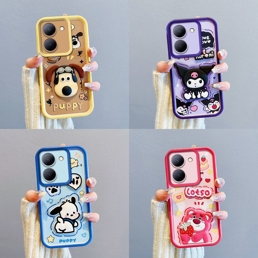 เคส Vivo Y36 Y35 ของเล่นตุ๊กตาน่ารัก กรณีโทรศัพท์มือถือ BB