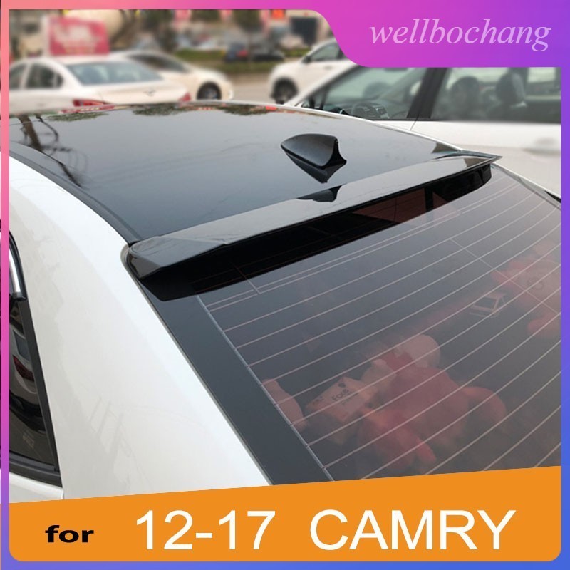 สปอยเลอร์หลังคารถยนต์ พลาสติก ABS สําหรับ Camry 12-17 Toyota Camry 2012 2013 2014 2015 2016 2017