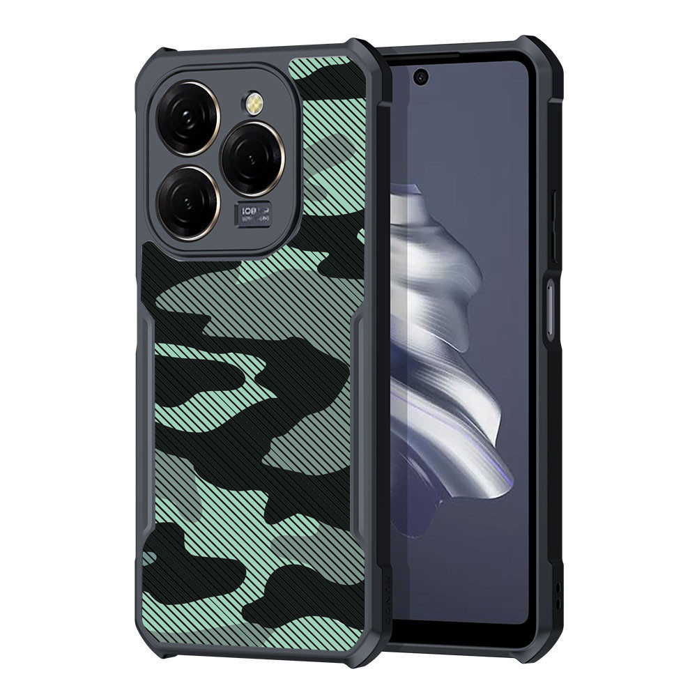 เคสโทรศัพท์มือถือ แบบบางพิเศษ กันกระแทก ลายพราง สําหรับ Infinix Hot 40 X6836 Hot 40i X6528B Hot 40 Pro