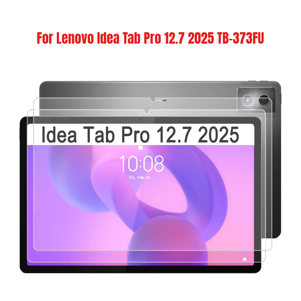 Scratch Proof ฟิล์ม HD กระจกนิรภัยป้องกันหน้าจอสําหรับ Lenovo Idea Tab Pro 12.7 นิ้ว 2025 TB-373FU แท็บเล็ตฟิล์ม
