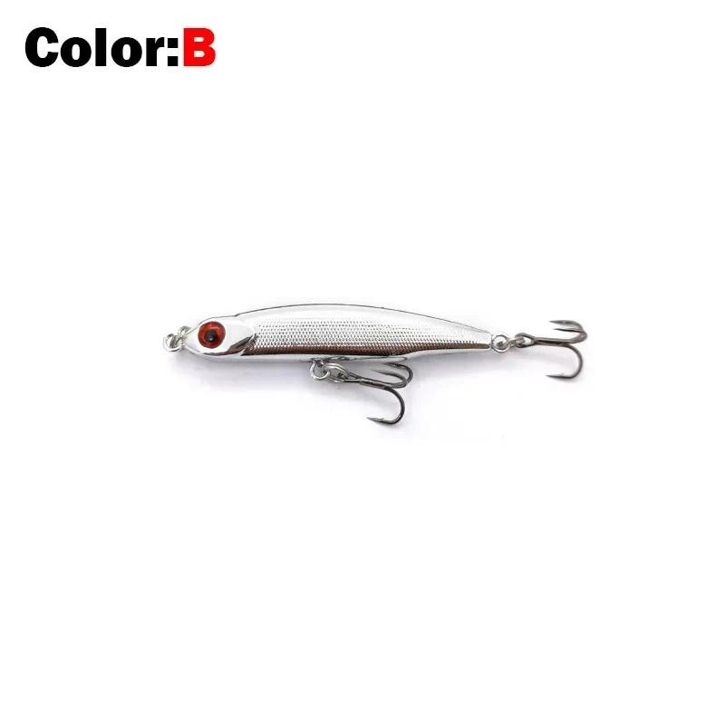 Outkit Mini Sinking ดินสอ 3.2g ตกปลา Lure Wobblers Crankbait Hard เหยื่อ Hardbait เหยื่อประดิษฐ์ผู้โยกเยกสําหรับ Jigging ตกปลา - รูปที่ 6