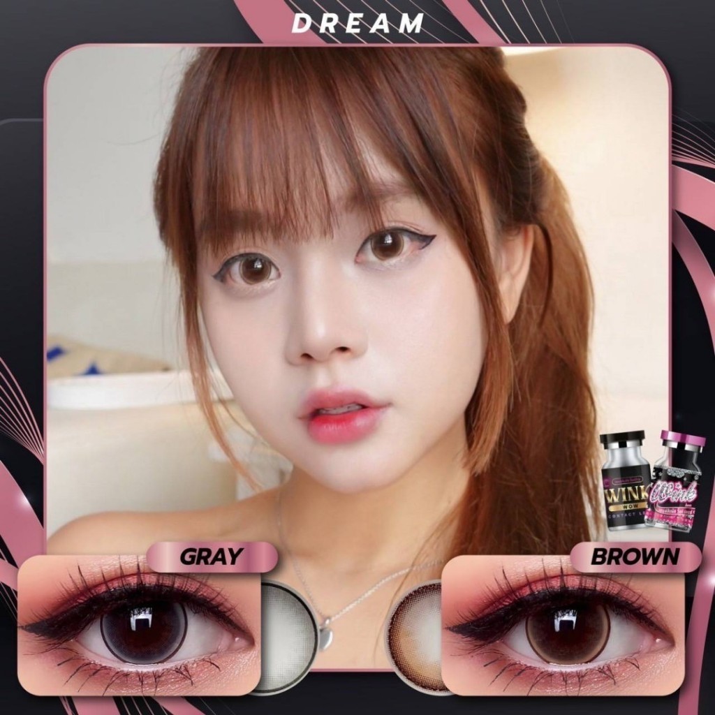 คอนแทคเลนส์ Wink ❤Dream ❤ (Big)
