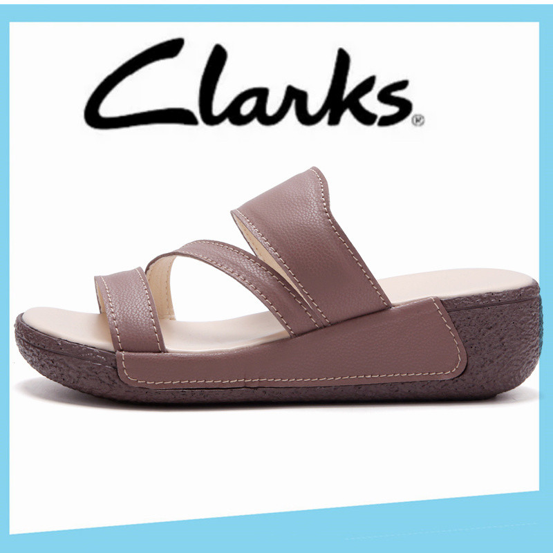 Clarks รองเท้าผู้หญิง Clarks ผู้หญิง Clarks รองเท้าแตะ รองเท้าผู้หญิง รองเท้าส้นแบน รองเท้าแตะ Clark